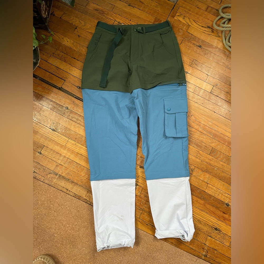 Colorblock Cargo Pants